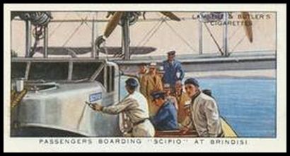 9 Passengers Boarding the 'Scipio' at Brindisi